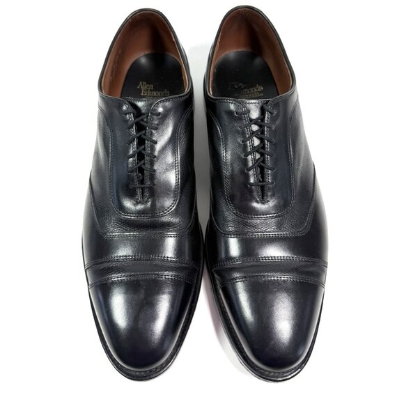 Allen Edmonds Mens Dress Shoes Winhall Cap Toe Oxfords Size 13 C Narrow Black main image 7